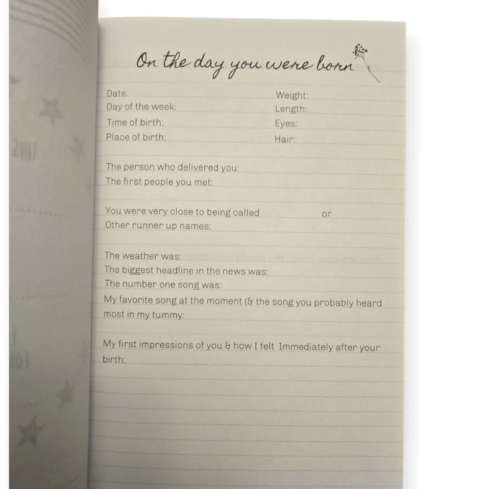 Letters to My Baby Girl Journal - Picture 2 of 4
